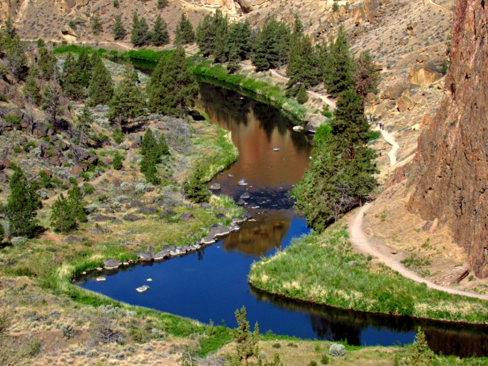 Crooked River at Smith Rock SP in Central OR