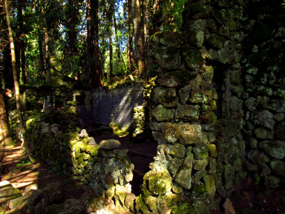Old Abandoned Stone House in WA