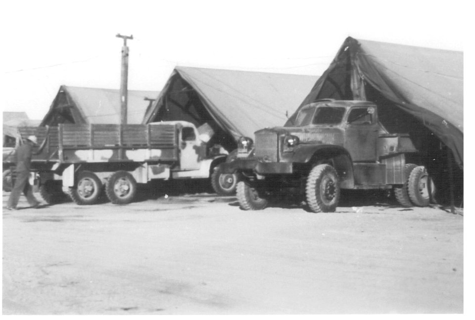 Motor Pool Area at Camp Iron Mountain