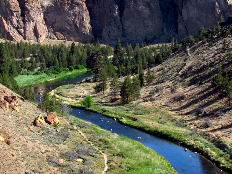 Crooked River at Smith Rock SP in Central OR