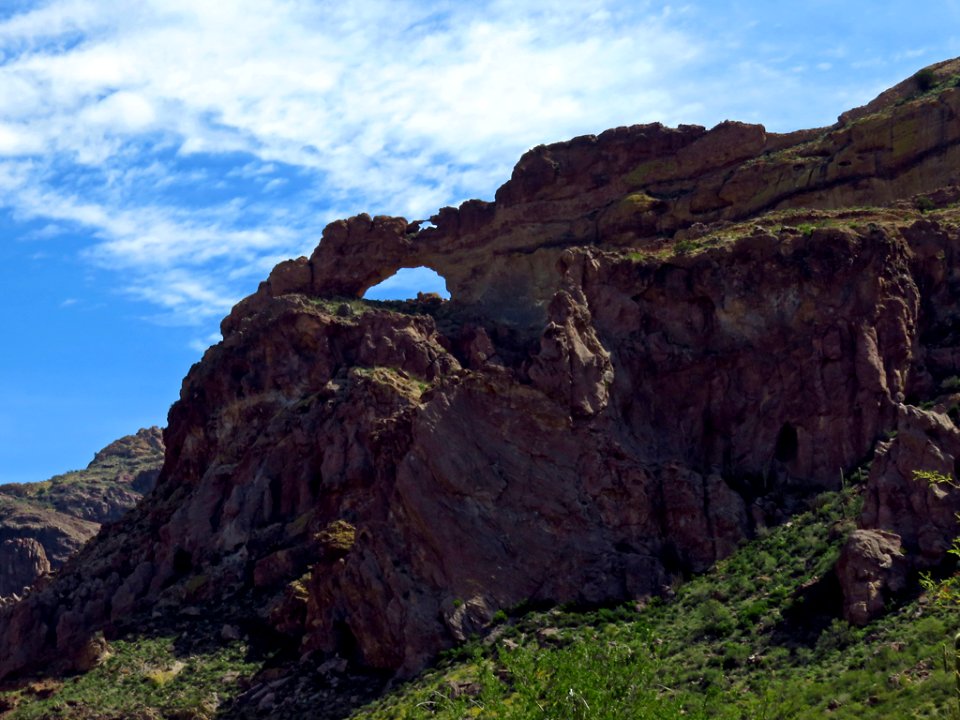 Arch Canyon at Organ Pipe Cactus NM in AZ
