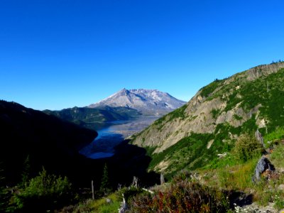 Spirit Lake at Norway Pass in WA photo