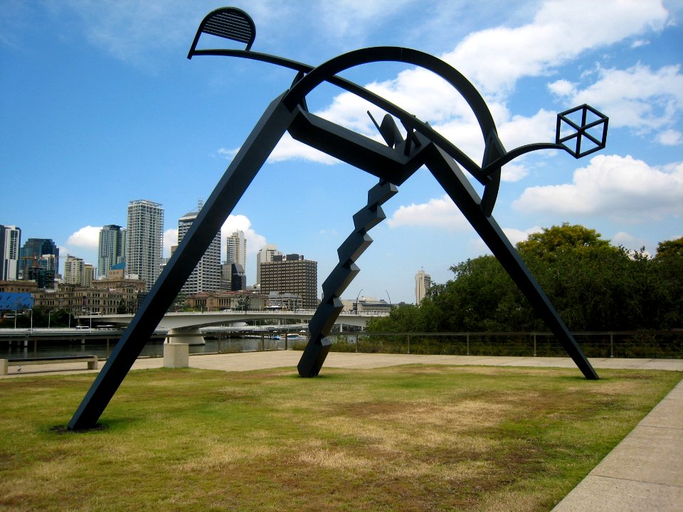 Sculpture Outside Art Gallery