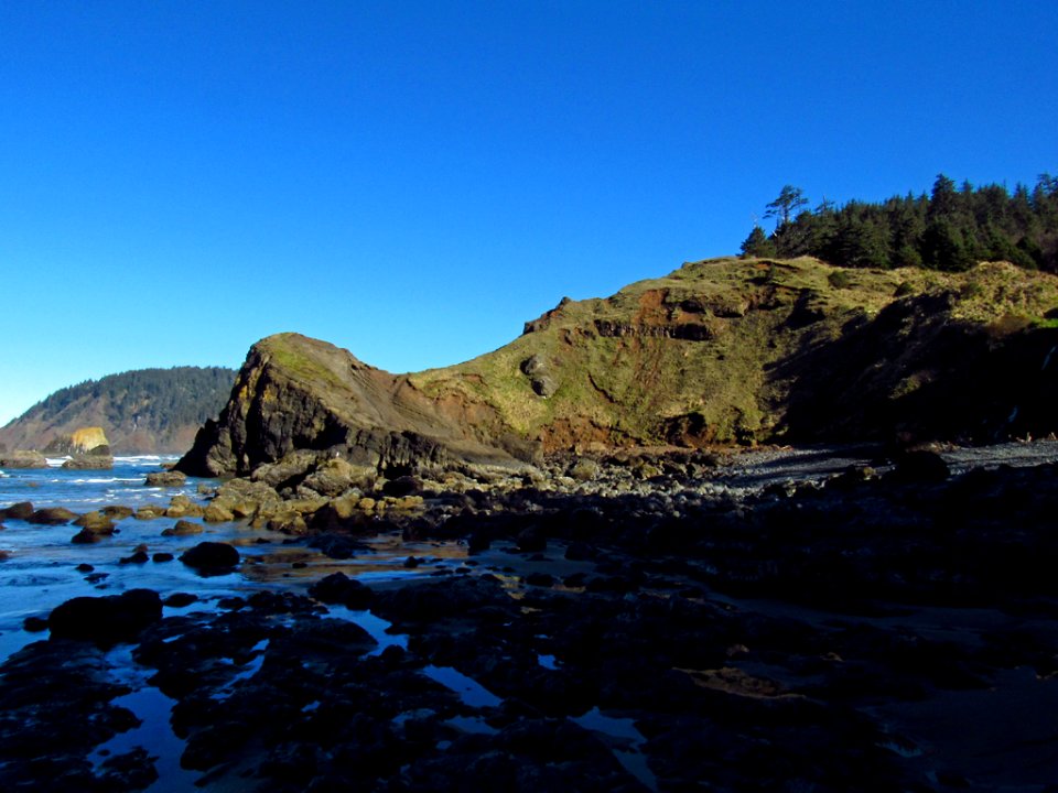 Low Tide at Pacific Coast in OR