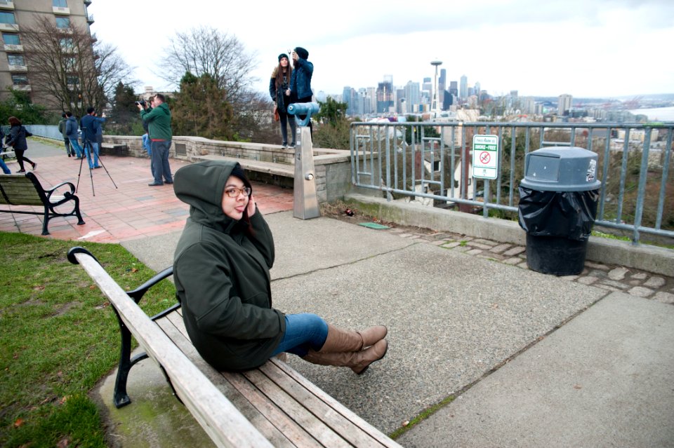 Carrie in Kerry Park