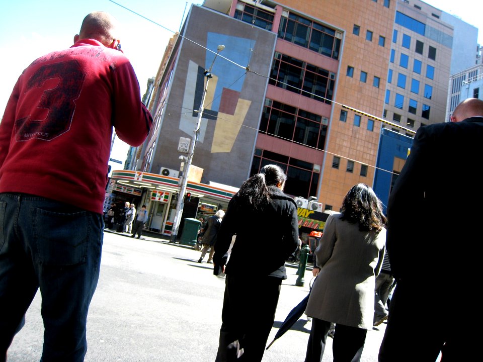 People Watching on Flinders St
