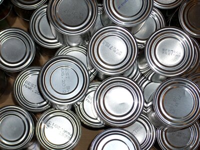 Can canned metal photo