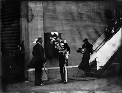 105; Arrival of the Duke and Duchess of York - Mar 1927