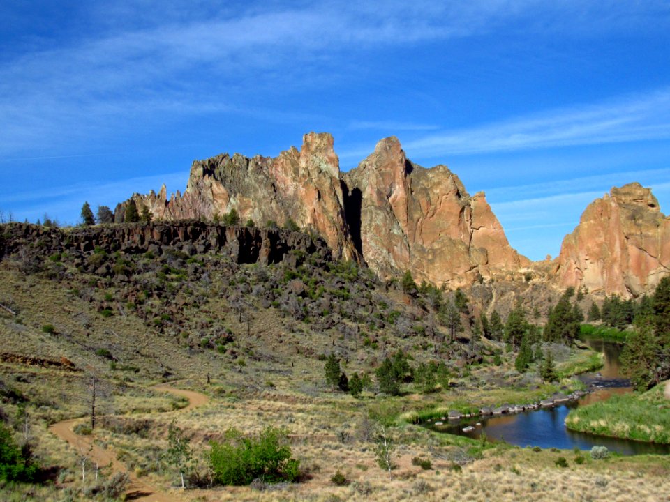 Crooked River at Smith Rock SP in Central OR