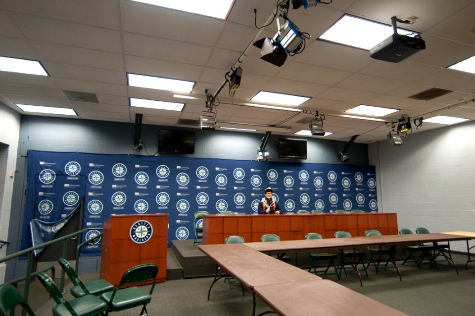 Seattle Mariners Interview Room