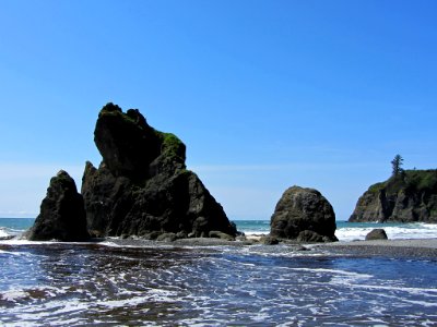 Ruby Beach at Olympic NP in WA photo