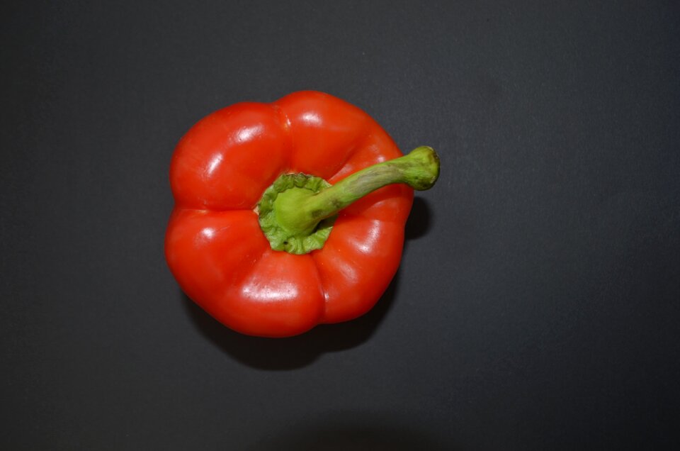 Red pepper food rich in vitamins