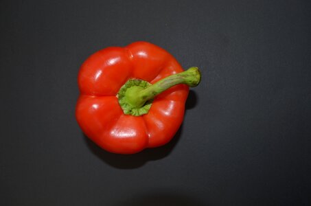 Red pepper food rich in vitamins photo