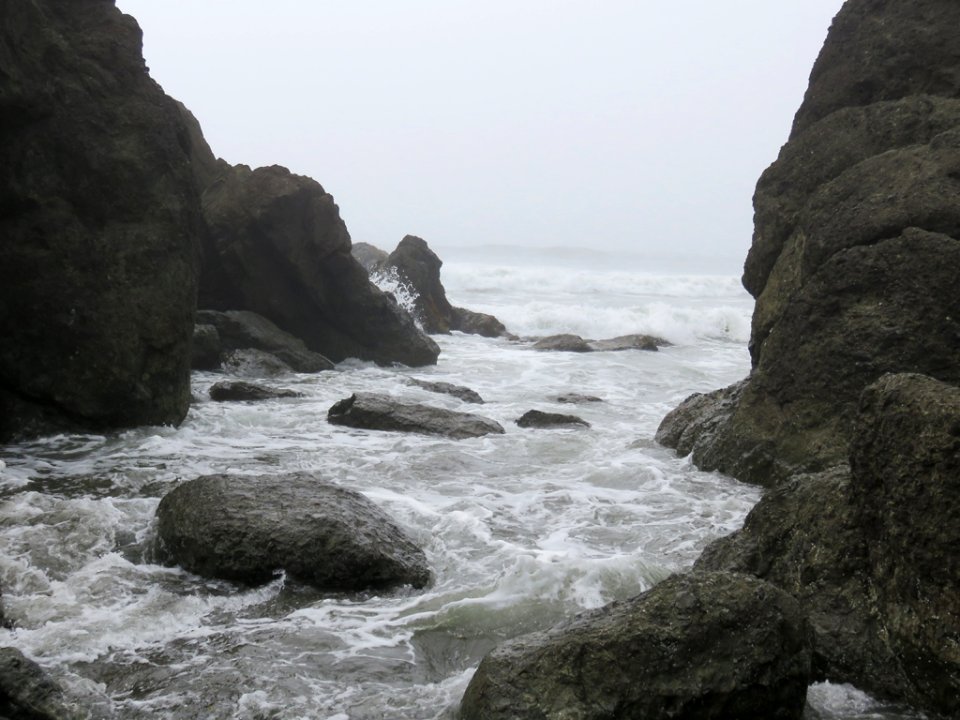 Ruby Beach at Olympic National Park in WA