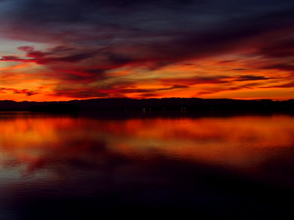 Sunrise at Columbia River