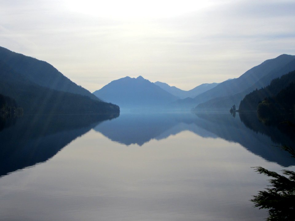 Lake Crescent at Olympic NP in WA