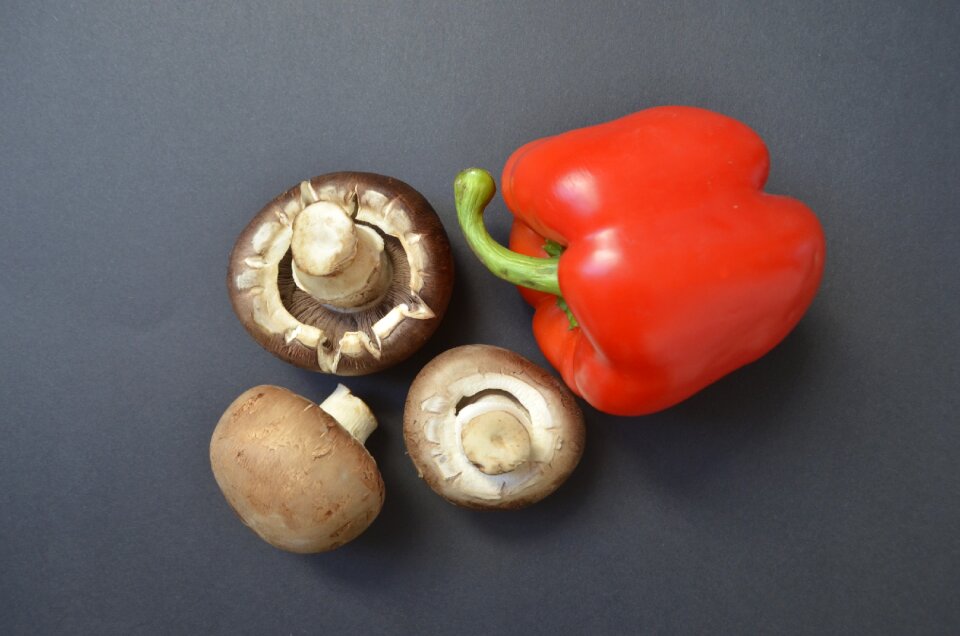 Vegetables healthy black background