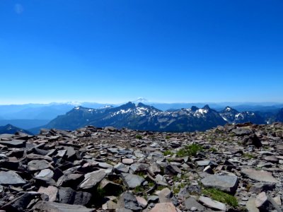 Panorama Point at Mt. Rainier NP in WA photo