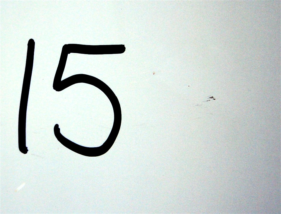 Marker on an AC Unit