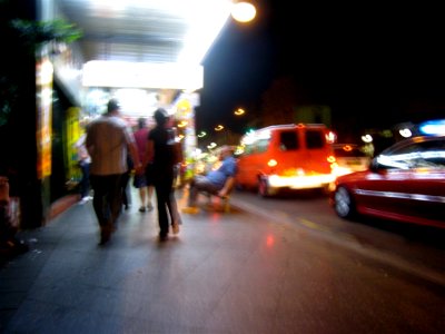 Newtown Street Blur View photo