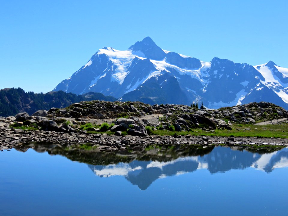 Mt. Shuksan at Mt. Baker-Snoqualmie NF in WA
