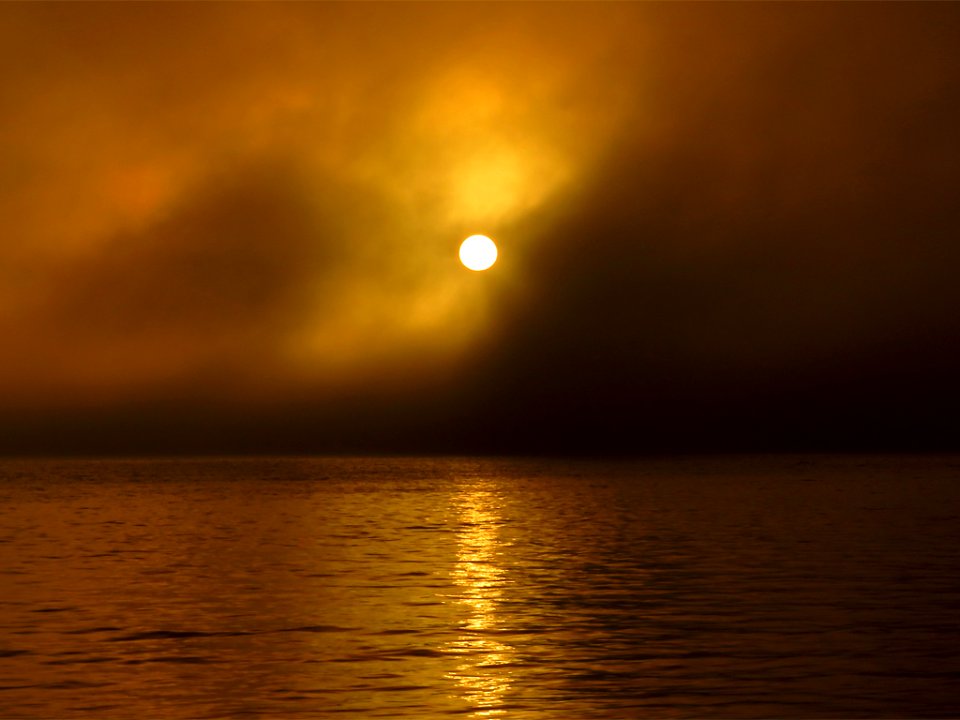 Winter Solstice 2016 Sunset at Columbia River