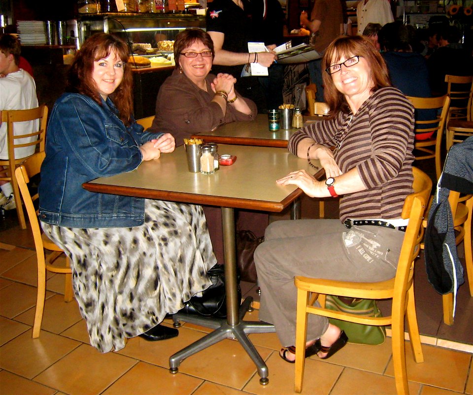 Ladies at the Cafe C