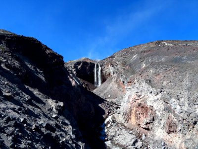 Loowit Falls Trail at Mt. St. Helens NM in WA photo