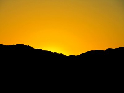 Sunrise at Joshua Tree NP in CA