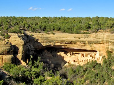 Cliff Palace at Mesa Verda NP in CO