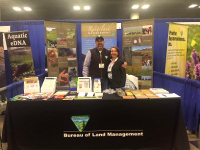2019 SRM BLM Booth in the Applegate Field Office