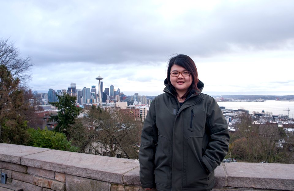 Carrie in Kerry Park