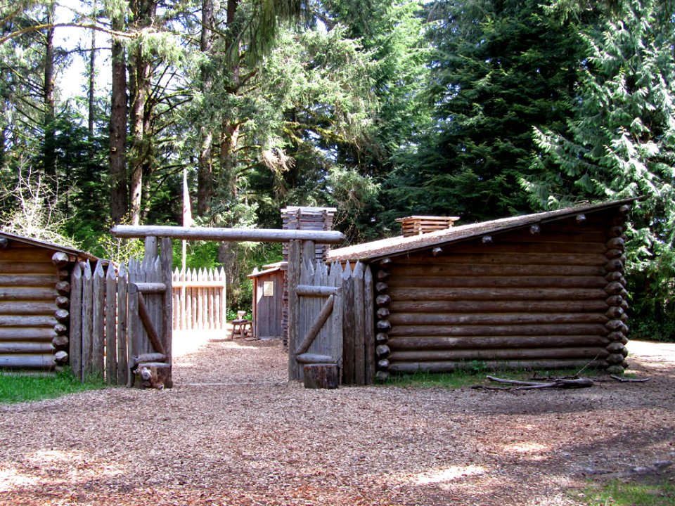 Fort Clatsop at Pacific Coast In OR