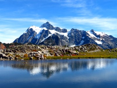 Mount Shuksan in WA photo