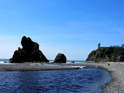 Ruby Beach at Olympic NP in WA photo