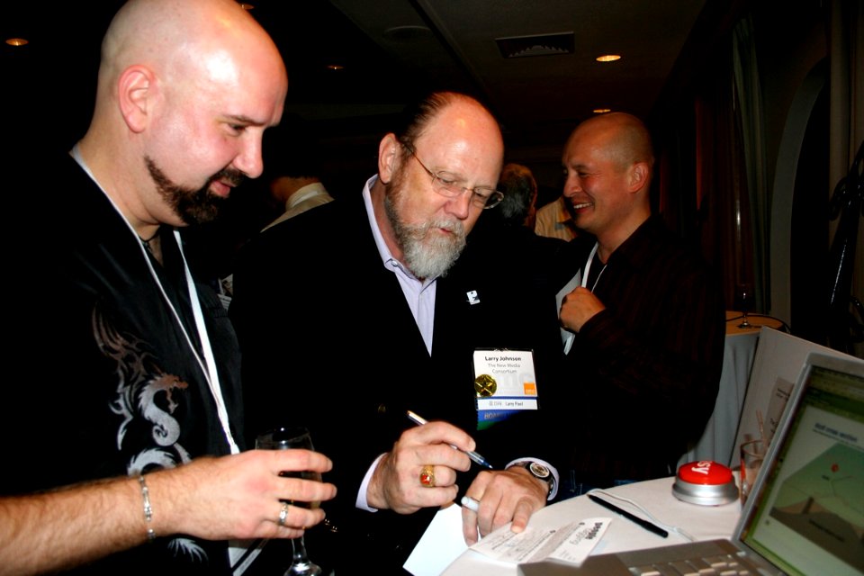 Welcome Reception - John Lester and Larry Johnson