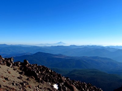 Mt. St. Helens Summit Trail in WA photo