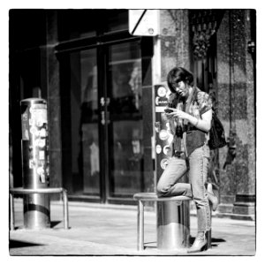 Girl on the Phone