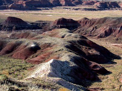 Painted Desert at Petrified Forest NP in Arizona