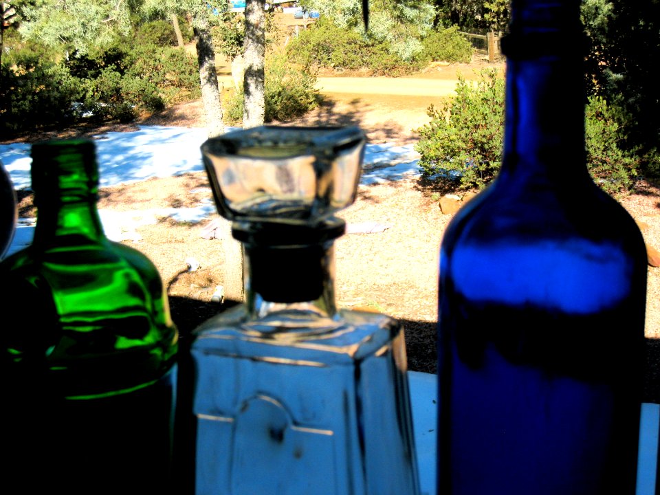 Three Bottles