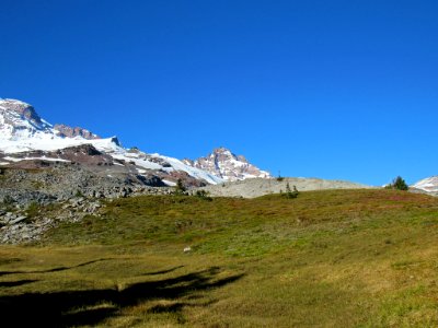 Autumn at Skyline Trail at Mt. Rainier NP in WA photo