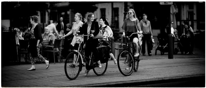 Girls on Bikes photo