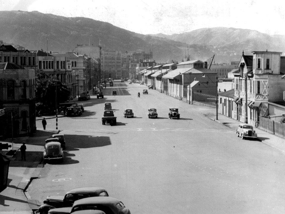 121; South end of Jervois Quay - 1940s
