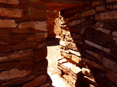 Lomaki Pueblo Ruin at Wupatki NM in AZ