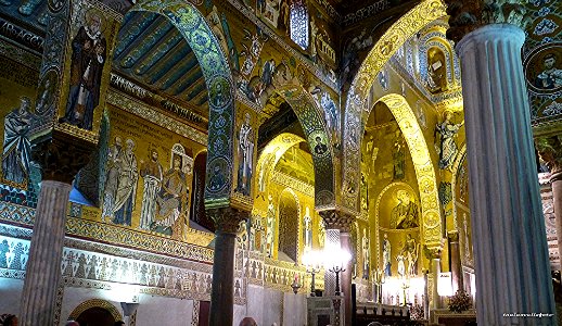 Palermo - Cappella Palatina  (particolare)