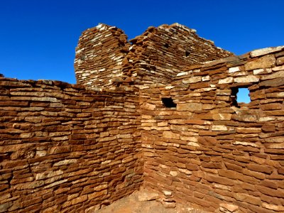 Lomaki Pueblo Ruin at Wupatki NM in AZ