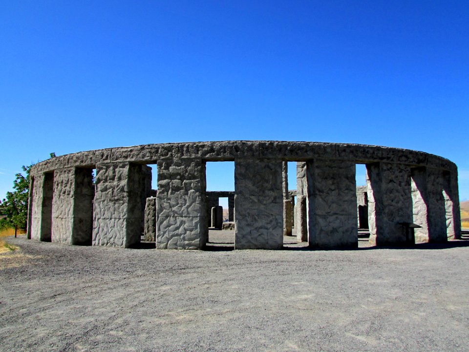Maryhill Stonehenge at Columbia River Gorge in WA