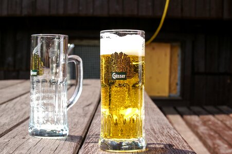 Beer gosser glasses
