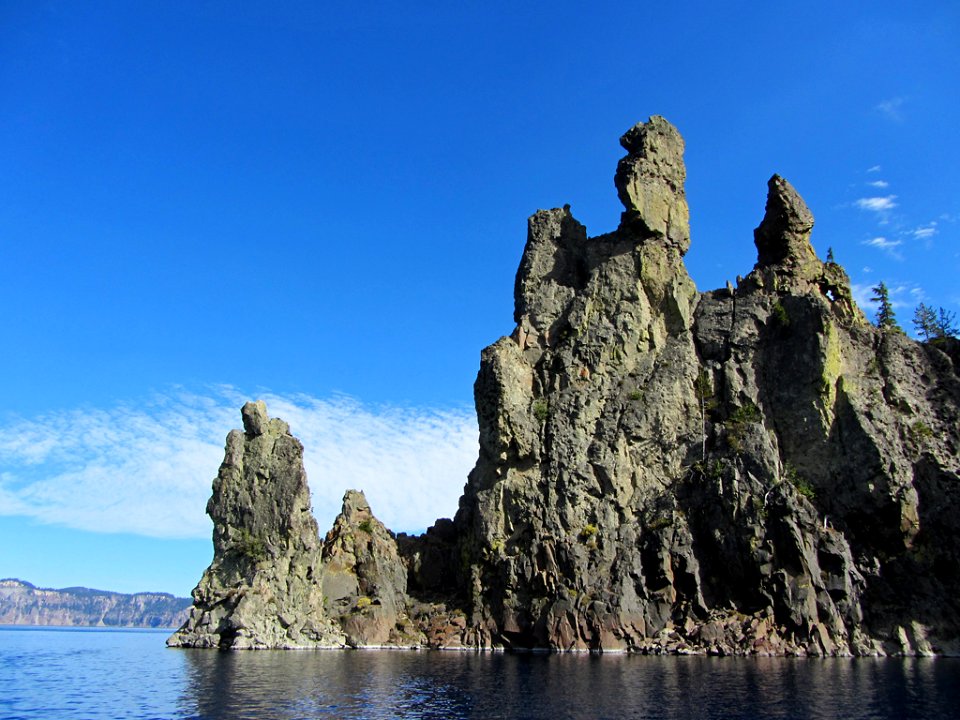 Phantom Ship at Crater Lake NP in OR
