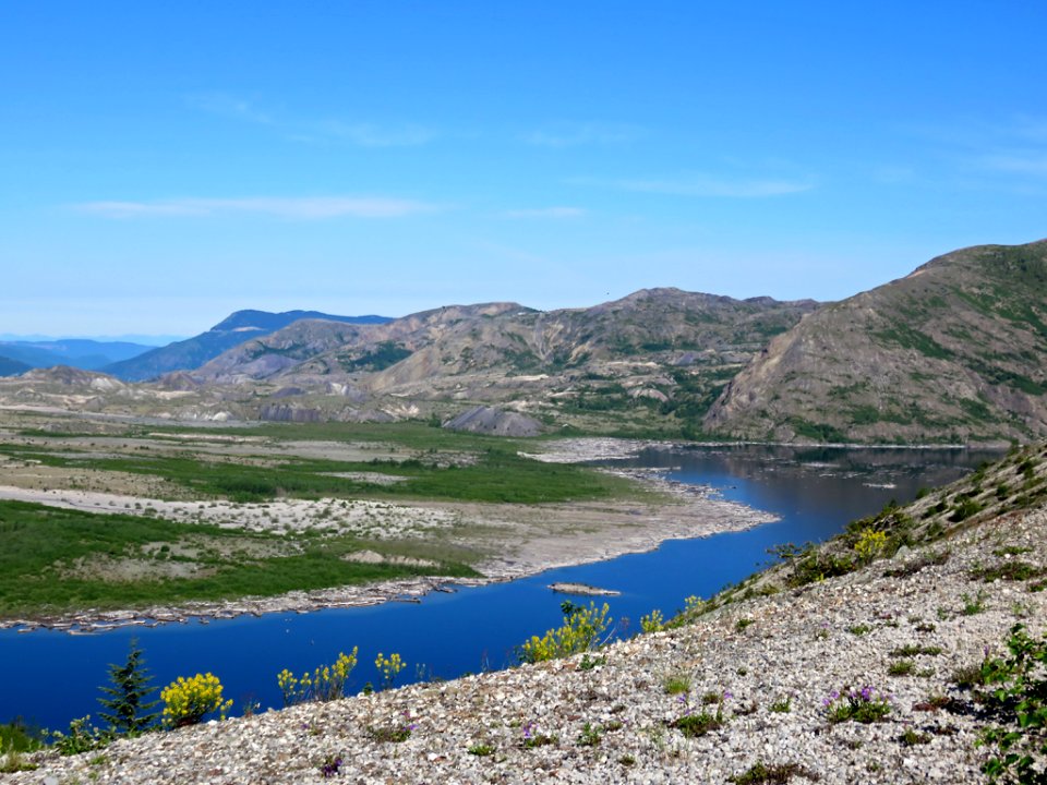 Spirit Lake at Mt. St. Helens NM in WA
